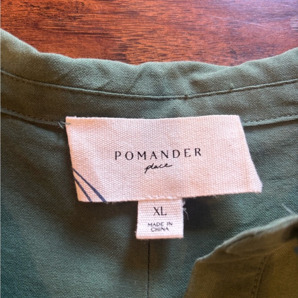 Tuckernuck Pomander Place Green Polly Dress Size Extra Large - Picture 4 of 4